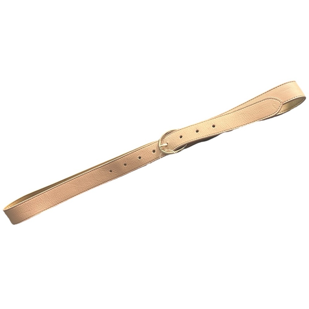 Talbots Pink Leather Belt Size XL